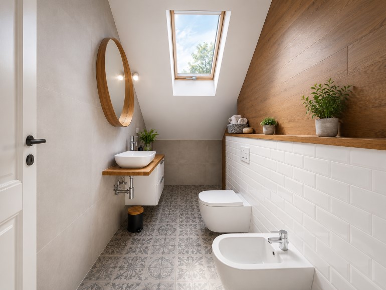 łazienka góraprawa bidet